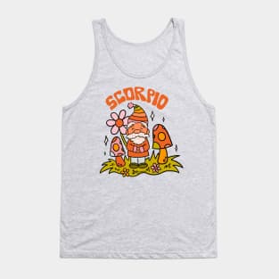 Scorpio Gnome Tank Top